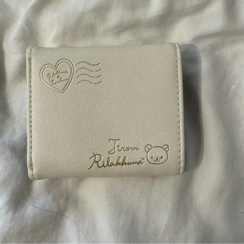 Rilakumma Love Letter Trifold Wallet